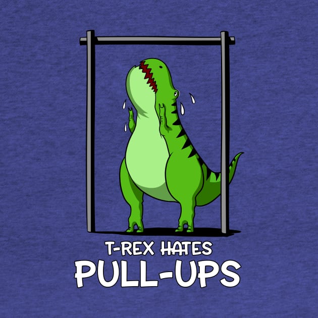 T-Rex Hates Pull-Ups by underheaven